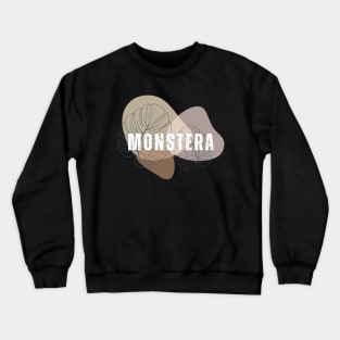 Monstera Plant Mama Plant Lovers Gift Ideas Crewneck Sweatshirt